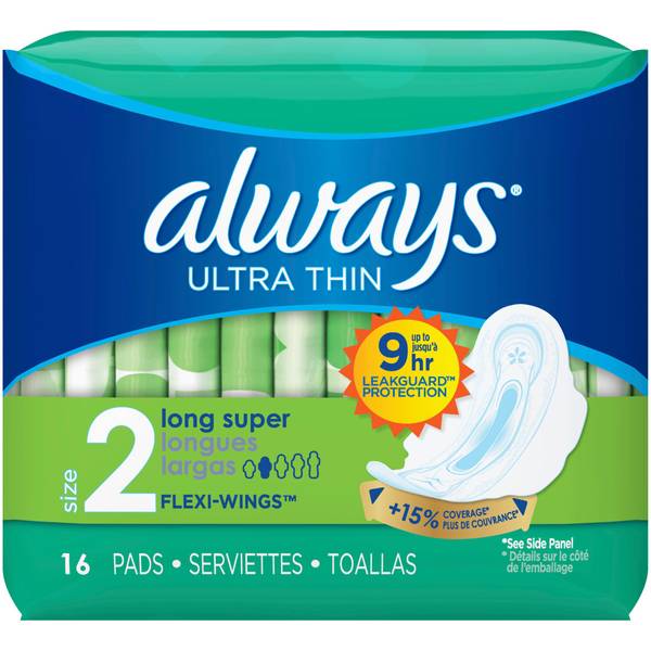 Always Ulta Thin Sport Sanitary Pads With Wings Blain S Farm Fleet