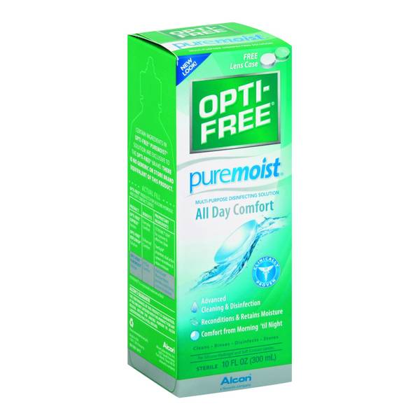 Opti-Free Pure Moist Solution - 8820092 | Blain's Farm & Fleet