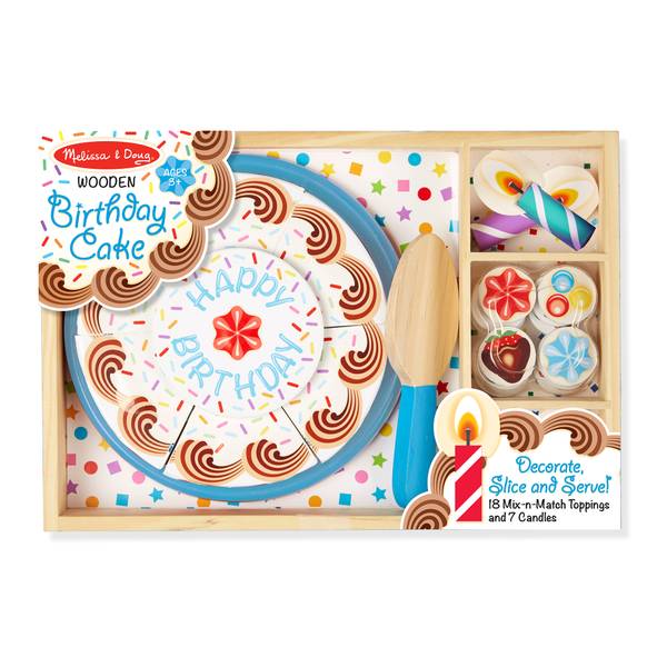 melissa & doug birthday cake