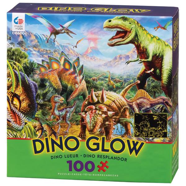 Ceaco 100 Piece Ready Set Glow Puzzle Assortment - 1604 | Blain's Farm ...