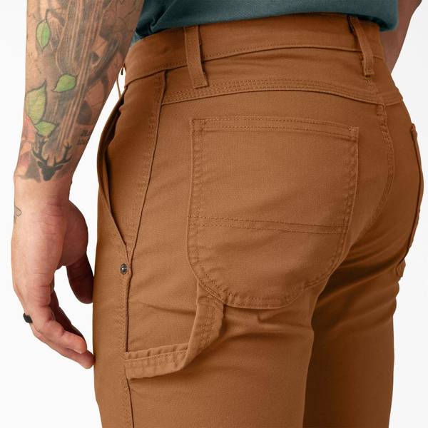 Mens Work Pants Dickies Men's Carpenter Pants Tough Max Duck Brown