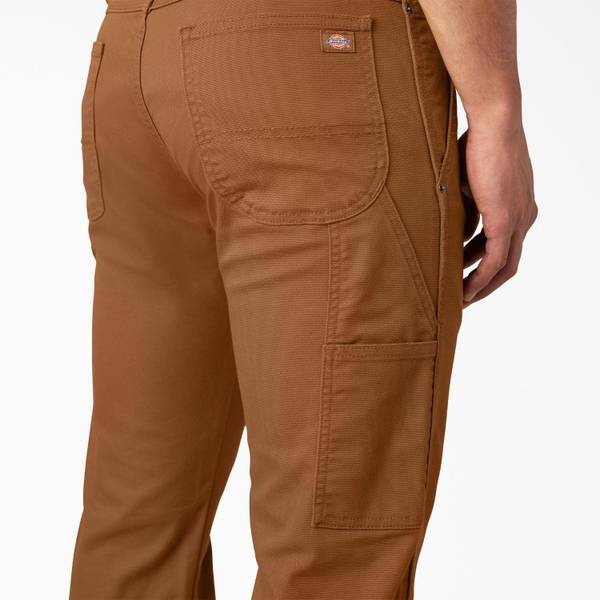 Dickies Men's FLEX Regular Fit Duck Carpenter Pants - DP802SBD