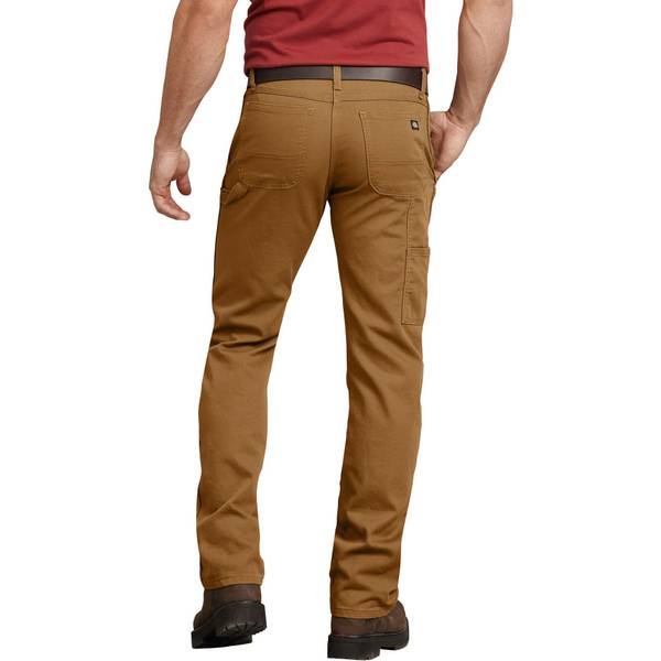 Dickies Men's Flex Brown Tough Max Duck Carpenter Pants