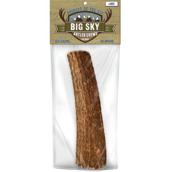 Big Sky Large Elk Antler Dog Chew AT185 Blain's Farm & Fleet
