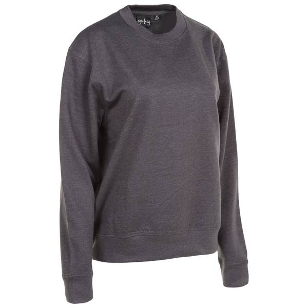 CG CG Women's Fleece Crew Sweatshirt, Charcoal, S 79720026CGS