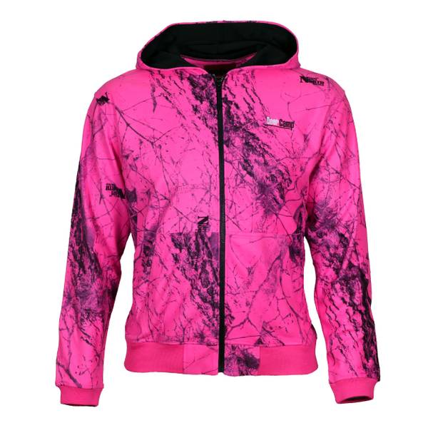 Gamehide Women's Deer Camp Hoodie, Pink Blaze Camo, XL - DBH-PC-XL ...