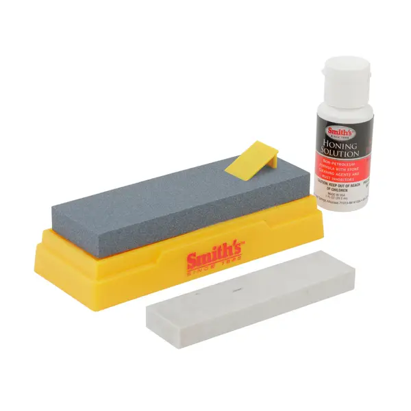 Smith's TRI-6 Arkansas TRI-HONE Sharpening Stones System 