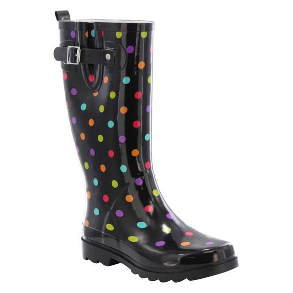 Dot City Tall Rain Boots 