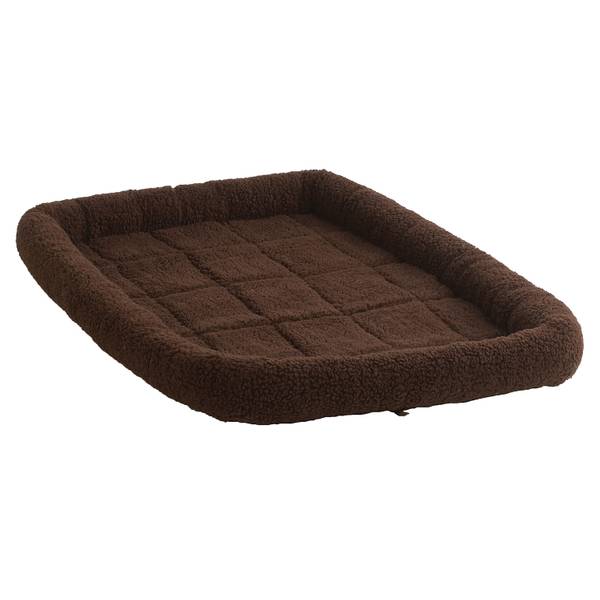 Photo of Brown Fleece Crate Pad