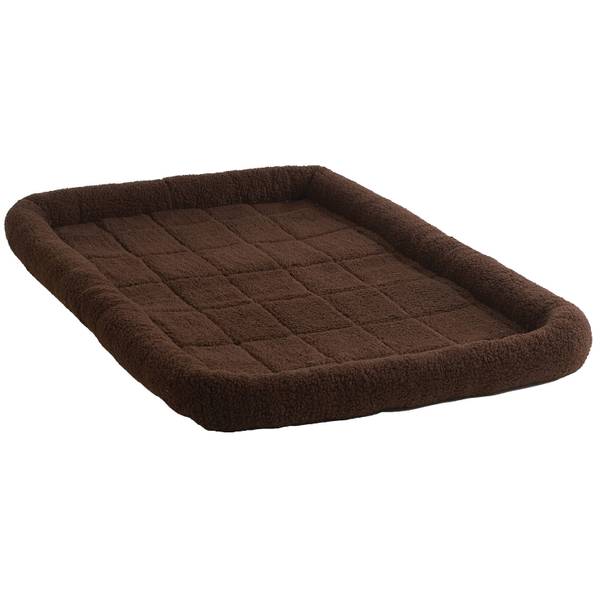 Pet Lodge Brown Fleece Crate Pad, 47" 160780 Blain's Farm & Fleet