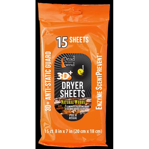Dead Down Wind - Dryer Sheets Natural Woods