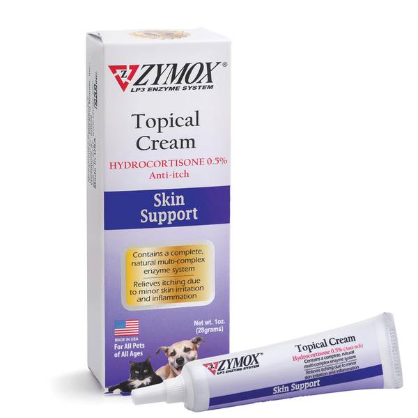ZYMOX 1 oz .5 Hydrocortisone Topical Cream 21250088 Blain's Farm