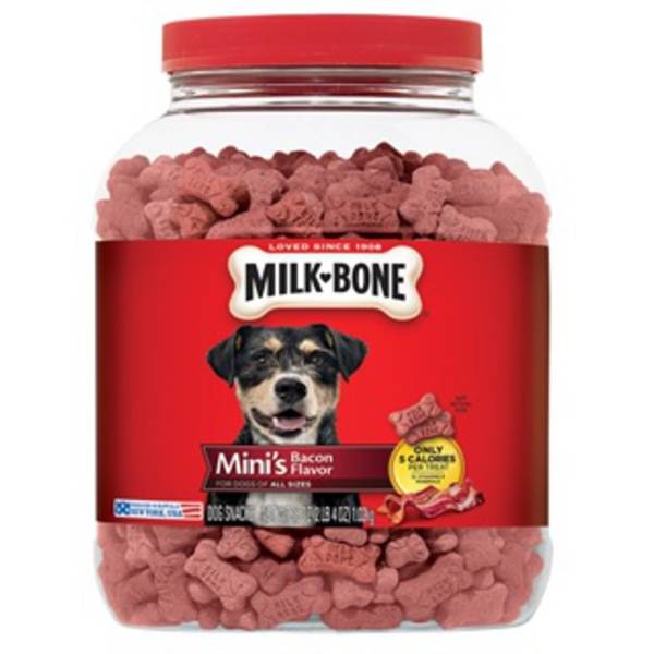 UPC 079100991983 product image for Milk-Bone Mini's 36 oz Bacon Flavor Dog Treats | upcitemdb.com