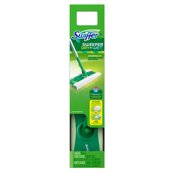 Shop Swiffer Clean Home, Swiffer Dry+Wet Mop Kit & Extendable
