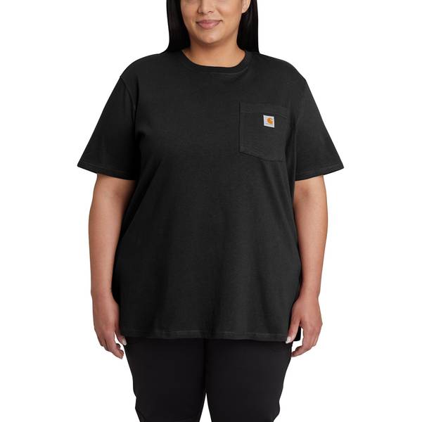 Carhartt Women's Loose Fit Heavyweight Short-Sleeve Pocket T-Shirt, Pastel  Turquoise, M - 103067-HC8-M