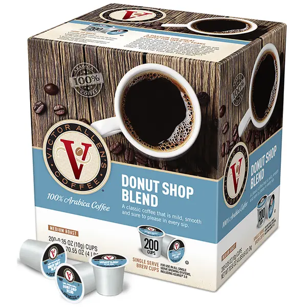 Black Pointe Bay, Donut Shop Blend, Medium Roast, 80 Count Single Serve Coffee Pods for Keurig K-Cup Brewers