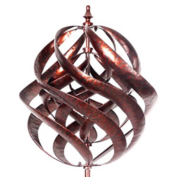 Showtime Sales 18.5" x 84" Cylinder Bronze Wind Spinner 622194