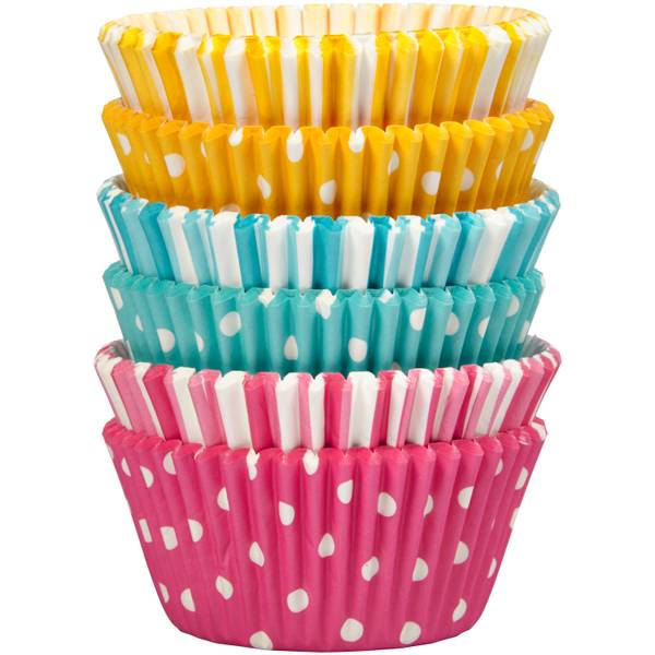 Rainbow Cupcake Liners, 150-Count