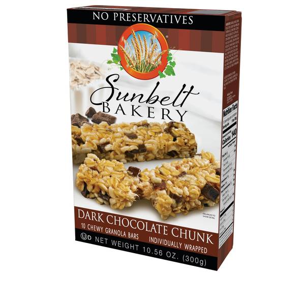 UPC 024300031229 product image for Sunbelt Bakery Dark Chocalate Chip Granola Bars | upcitemdb.com