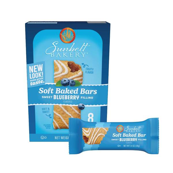 Photo of 8-Count Soft Baked Bars Blueberry