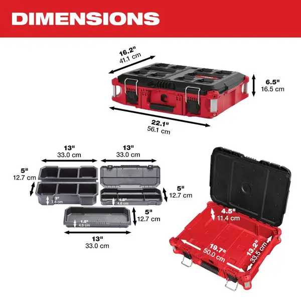 PACKOUT 22 in Modular Tool Box by Milwaukee at Fleet Farm