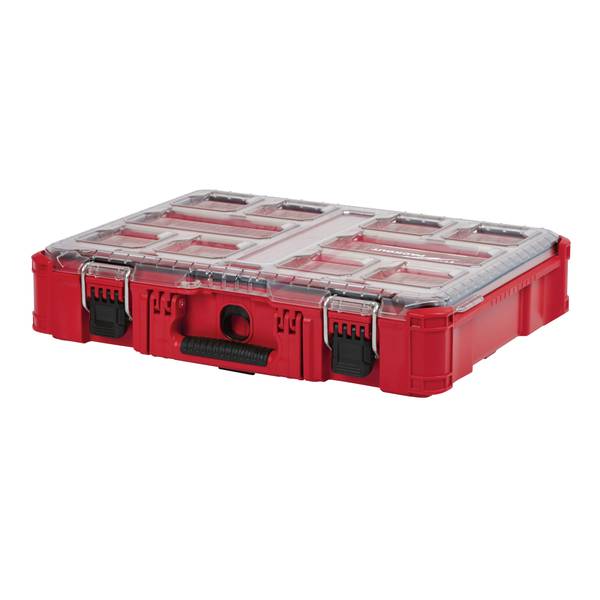 Milwaukee Packout Rolling Modular Stackable Tool Box Storage System, Red