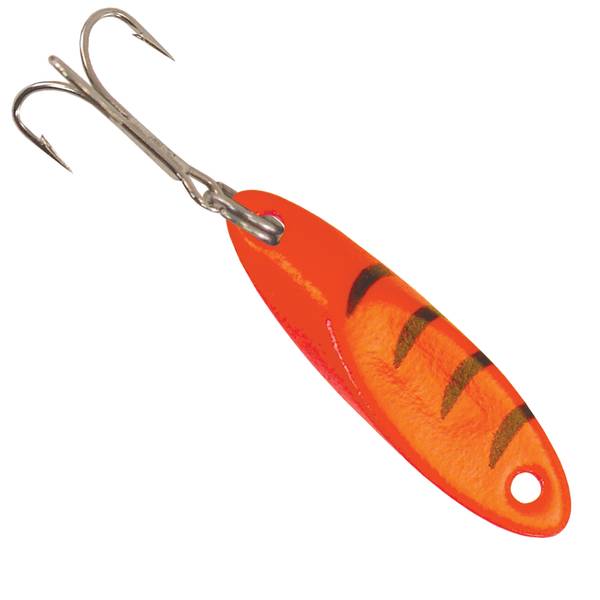 1/24 oz Gold Glow Red Kastmaster Ice Fishing Lure