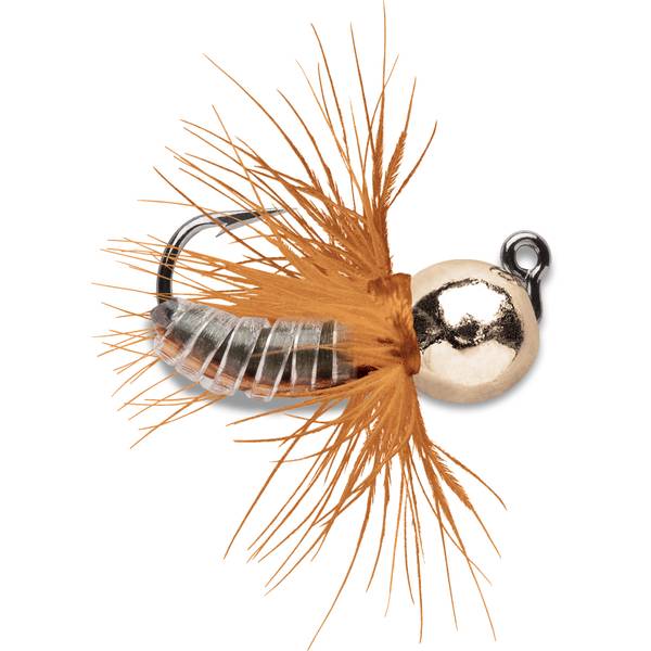 StrikeMaster 1/32 oz Metallic Gold VMC Tungsten Fly Jig Ice Fishing