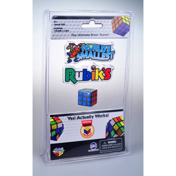 World's Smallest Rubik's Cube - Pocket Sized 3D Puzzle