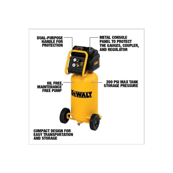 DEWALT 225 PSI 15 Gallon Workshop Compressor D55168 Blain s