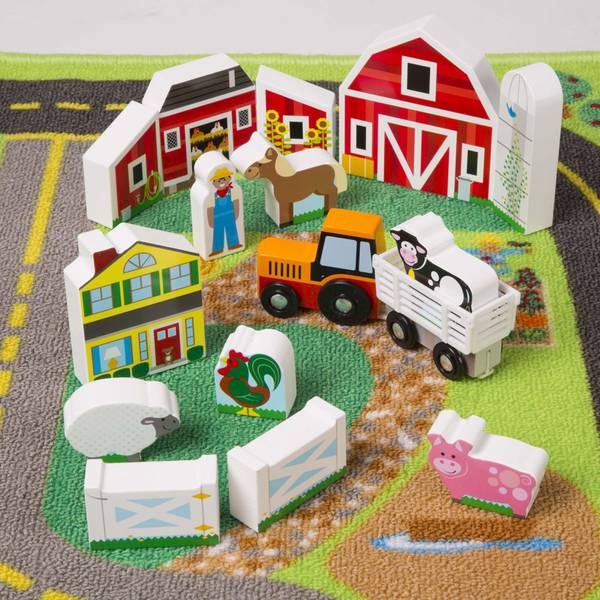 melissa and doug farm rug