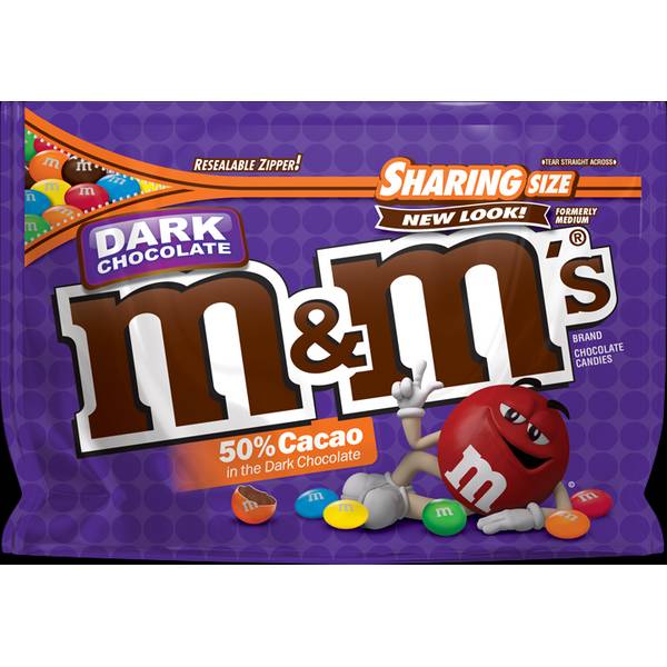 Sweeties Candy of Arizona - Mini M&Ms in Dark Chocolate! The newest  addition to our M&M Chocolate bar collection. 🍫😋 #SweetiesCandyOfArizona  #Chandler #Arizona #MMs #Chocolate #CandyBar