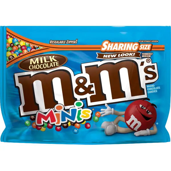 M&M's Milk Chocolate Harvest Mix Fall Candy, Family Size, 18 Oz