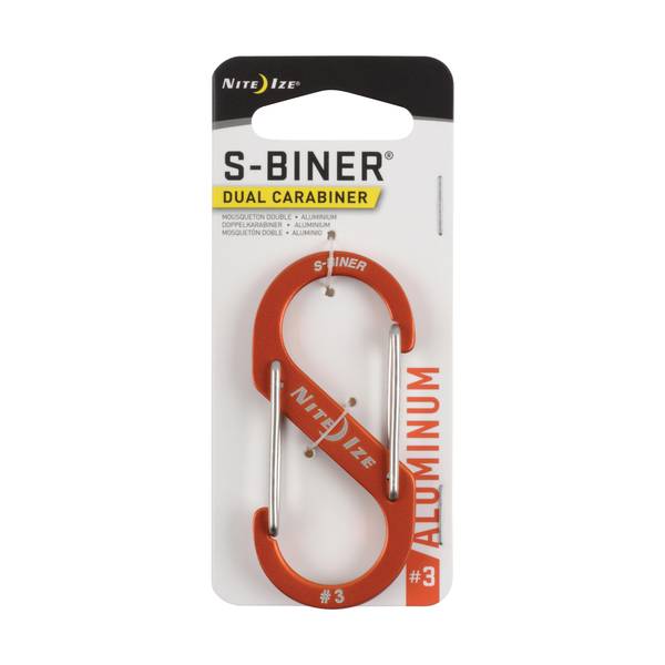 Photo of S-Biner Dual Carabiner Aluminum #3-Orange
