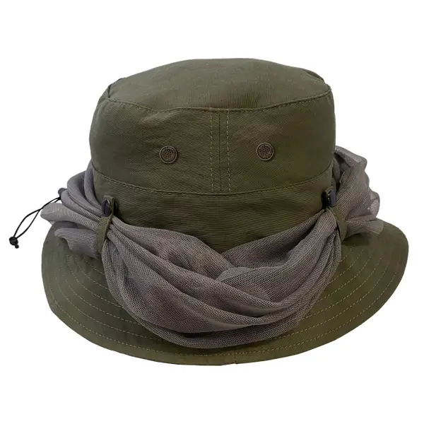 [美品] ovy NylonWater-Repellent BucketHat Cotton Nylon Water-Repellent Bucket Hat (black) | OVY