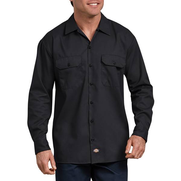 Long Sleeve Twill Work Shirt 