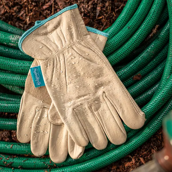Wells Lamont Women's HydraHyde Water-Resistant Leather Work Gloves