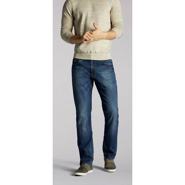 Lee Men's Relaxed Fit Straight Leg Jeans All Men's Sizes Four