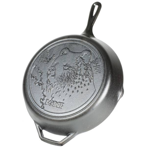 Lodge Yellowstone 12 Cast Iron Steer Skillet & Reviews