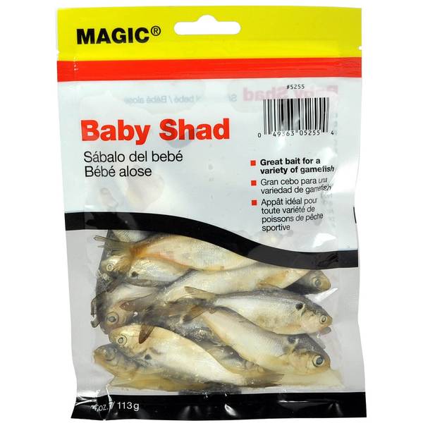 Magic 4 oz Red Preserved Baby Shad - 5255R