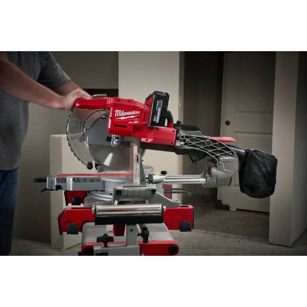 Milwaukee M18 FUEL Dual Bevel Sliding Compound Miter Saw 2734 20 Blain s Farm Fleet