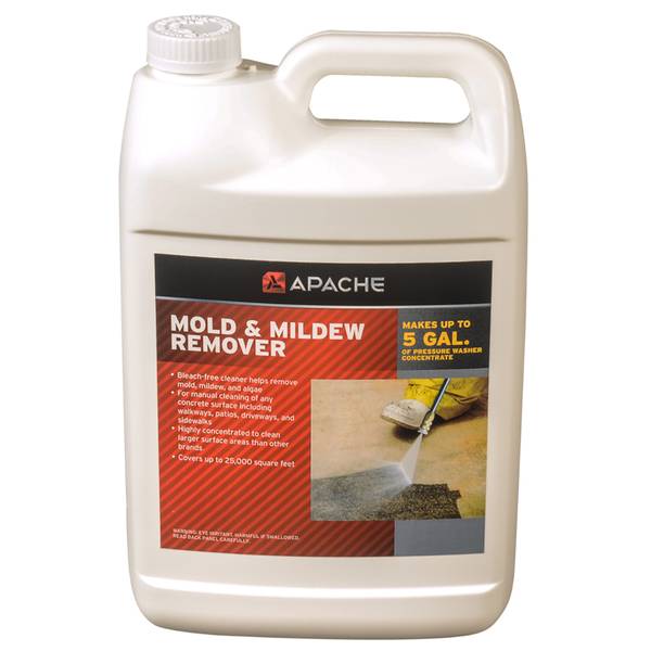 Apache 1 Gallon Super Concentrate Mold & Mildew Remover Pressure Washer