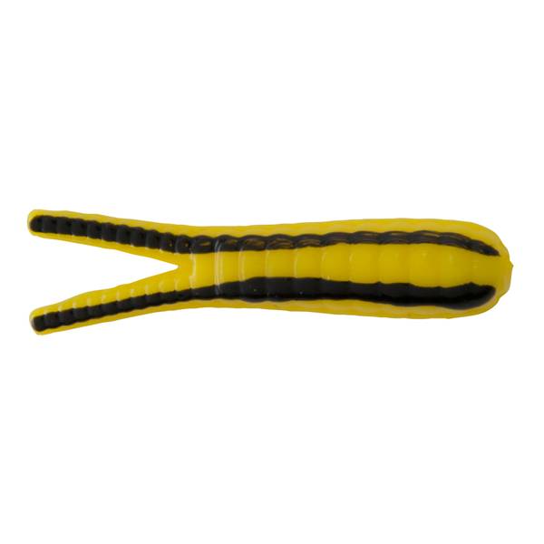 Johnson 1/4 oz Yellow and Black Stripe Beetle Spin