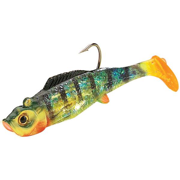 3.25 Minnow Lime (5 Pack +1 jig)