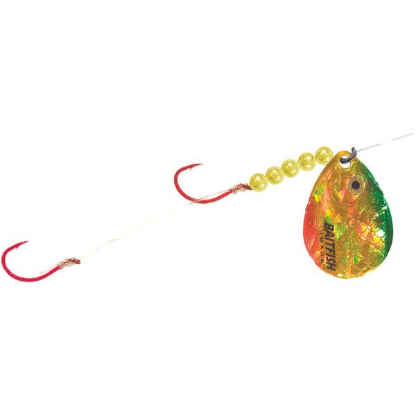 Northland Fishing Tackle 2.8 oz Gold Perch Baitfish Spinner Harness Rig