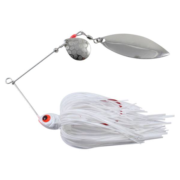 Northland Fishing Tackle White Reed-Runner Spinnerbait - Hard Fish Bait