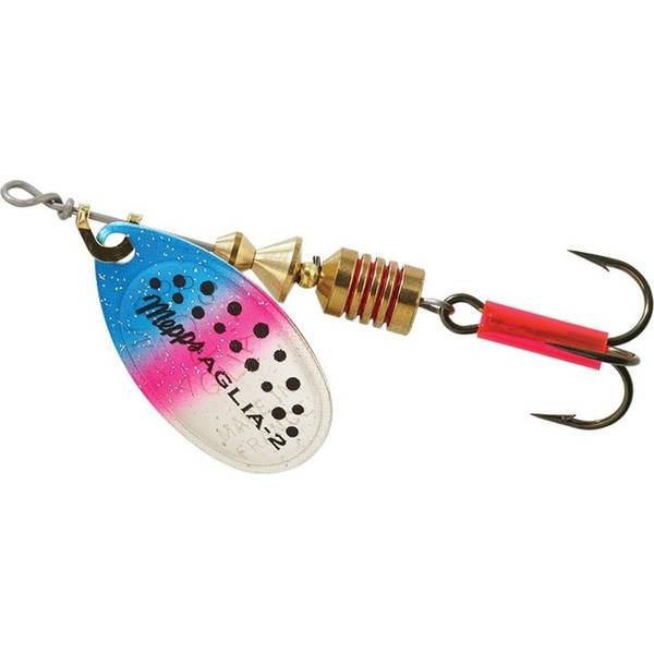 Robinson Wholesale 1/2 oz Red and White Mepps Agila Lure - B5ST-G