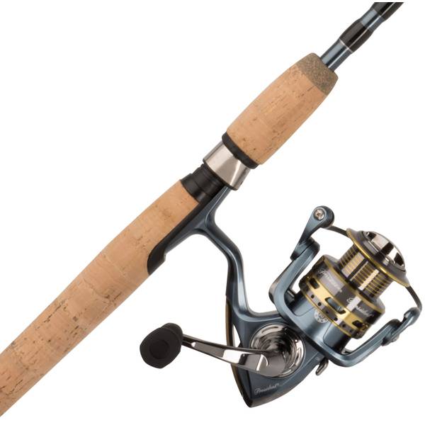 Lew's American Hero We Go 2 Spinning Reel and Fishing Rod Combo, 6-Foot Rod,  Size 150 Reel, White 