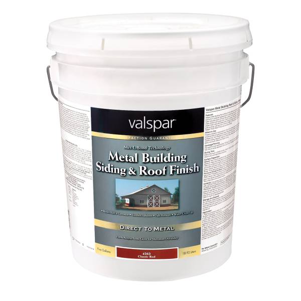 Valspar 5 Gallon Metal Building Paint 27426208 Blain's Farm & Fleet