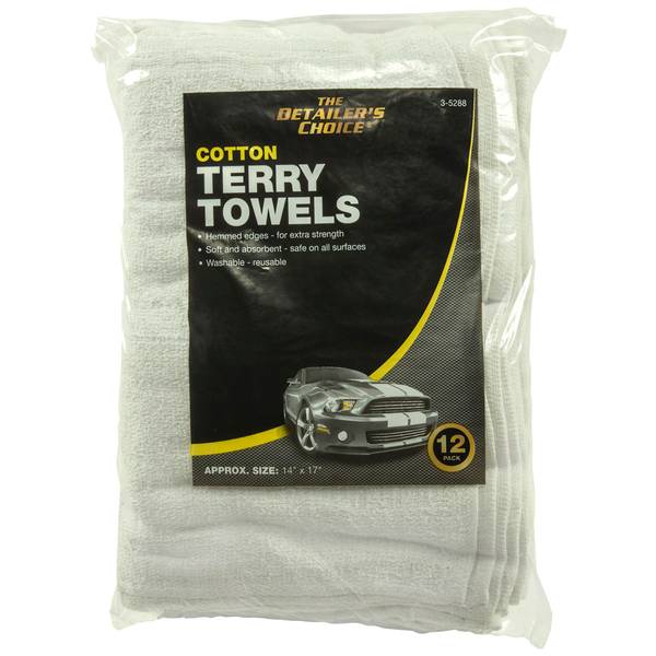 Detailer's Choice 12Pack Terry Towels 35288 Blain's Farm & Fleet